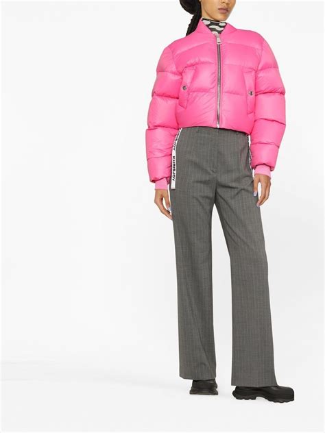 farfetch cropped puffer jacket.